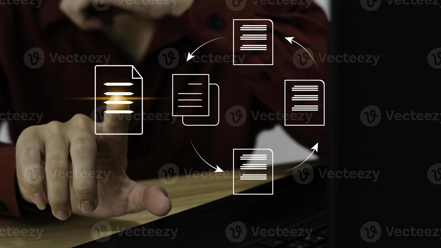 Document Management System DMS online document database and process automation to efficiently manage files photo