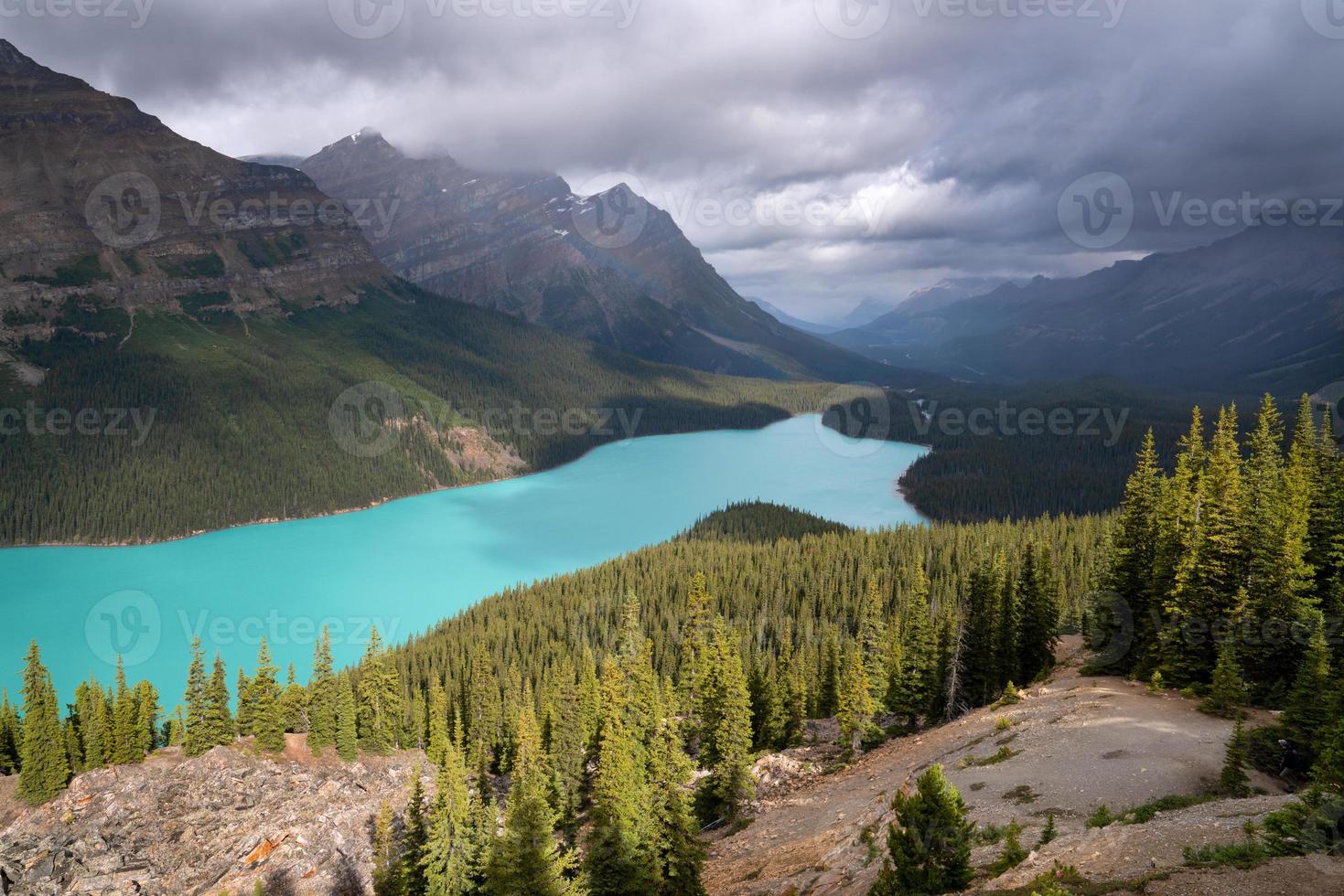 icefield parkway, parque nacional de banff, alberta, canadá foto