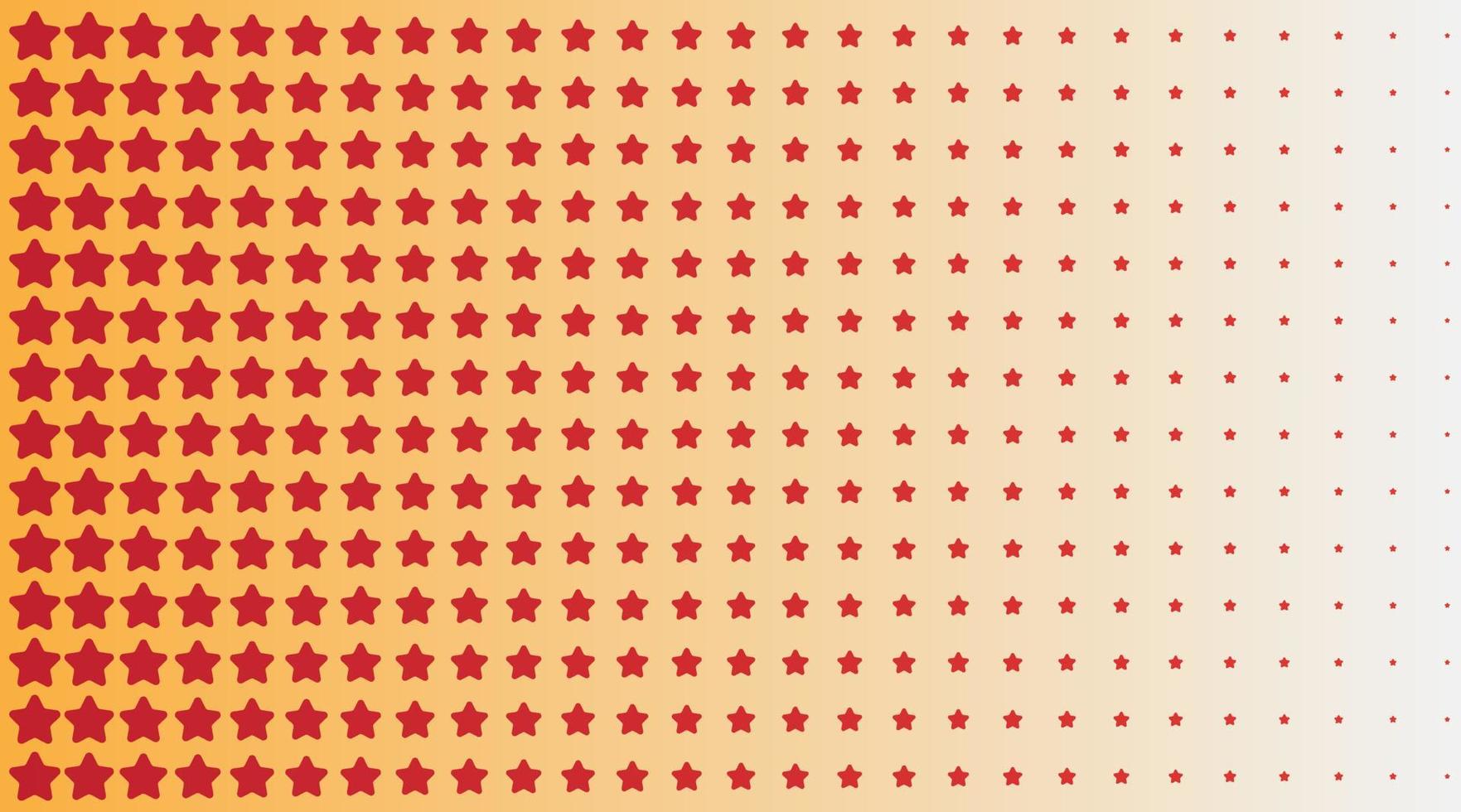 abstract background red star banner vector