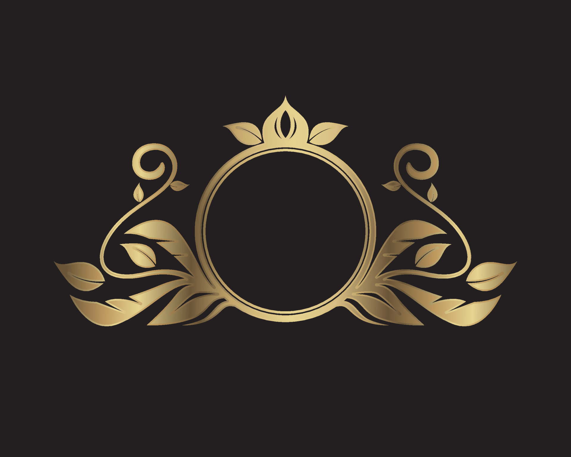 vector ornament, name tag gold decoration 7453032 Vector Art at Vecteezy