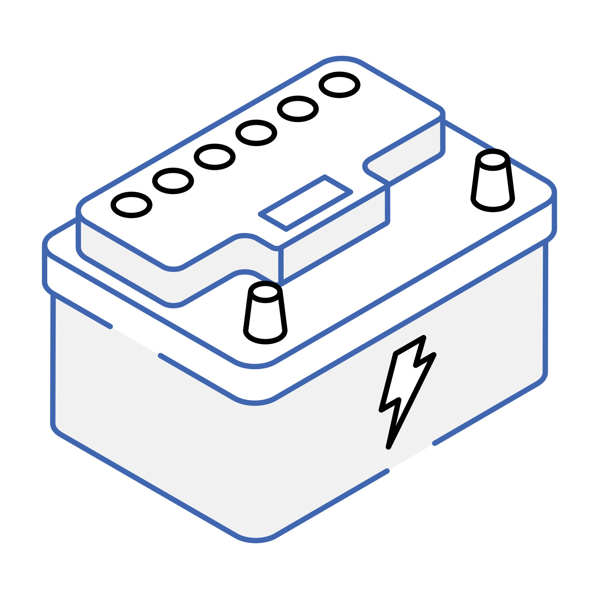 LKW Batterie Symbol isometrisch Vektor. aufladen Energie 21408429 Vektor  Kunst bei Vecteezy