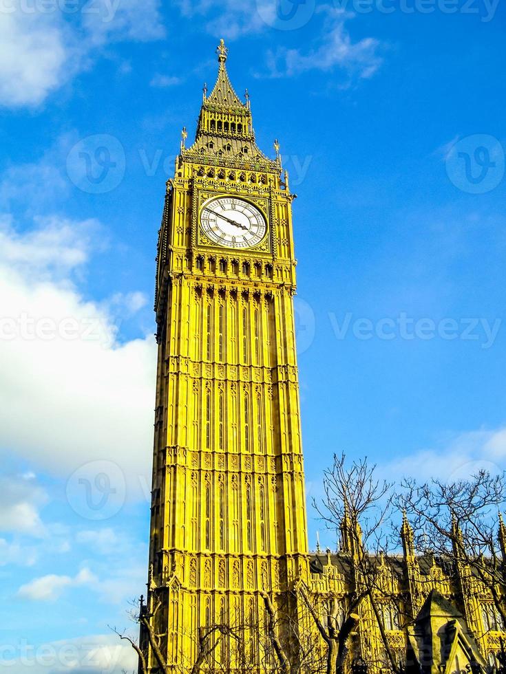 HDR Big Ben in London photo