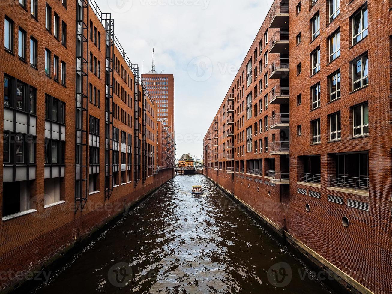 HDR HafenCity in Hamburg photo