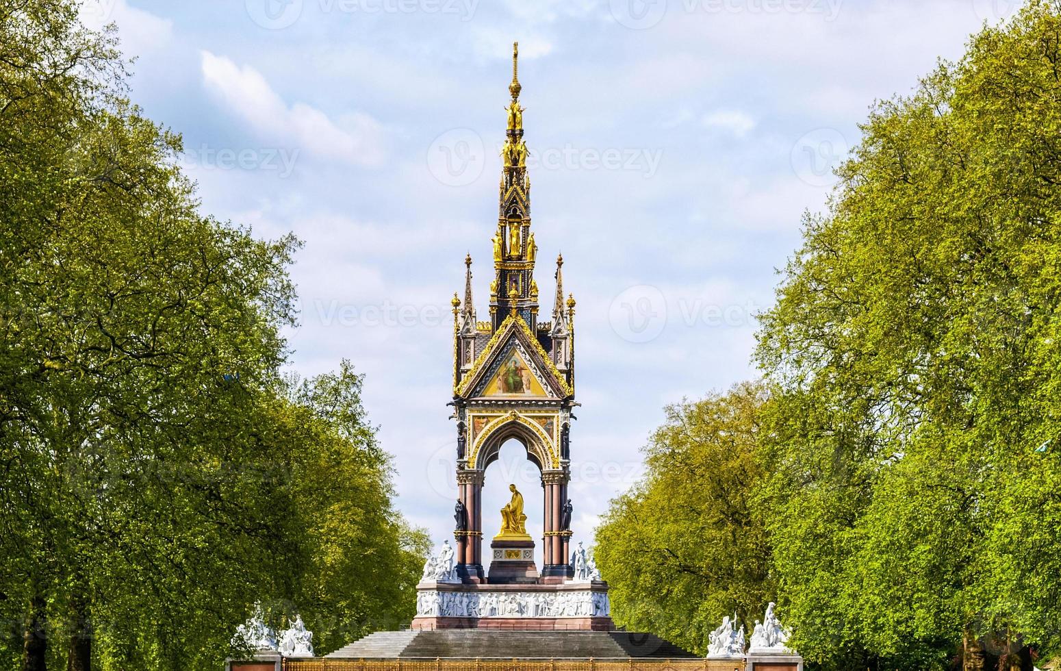 HDR Albert Memorial, London photo