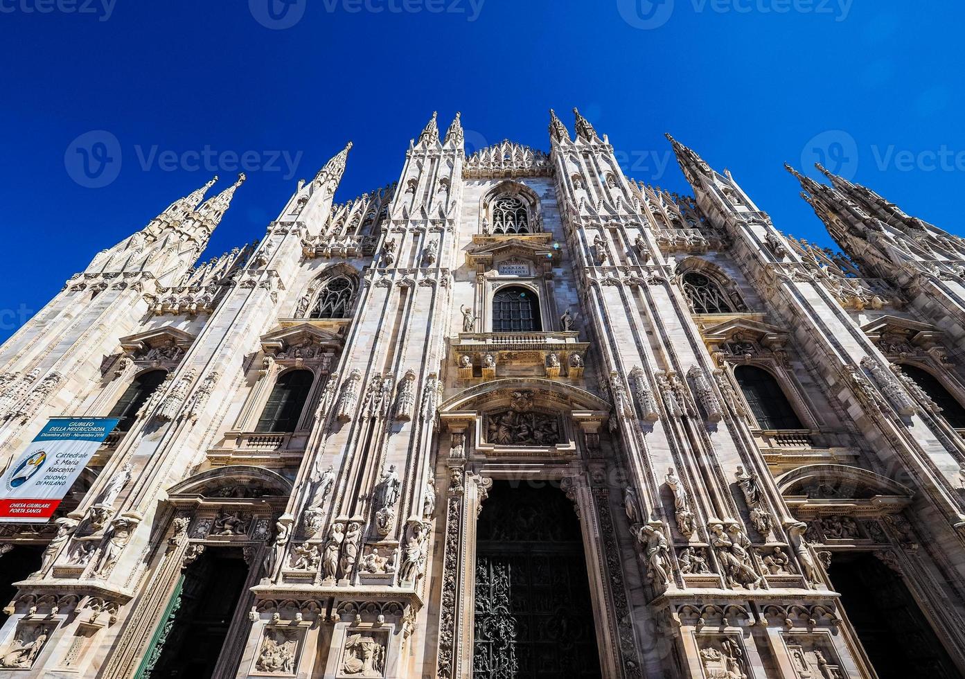 HDR Duomo di Milano Milan Cathedral photo