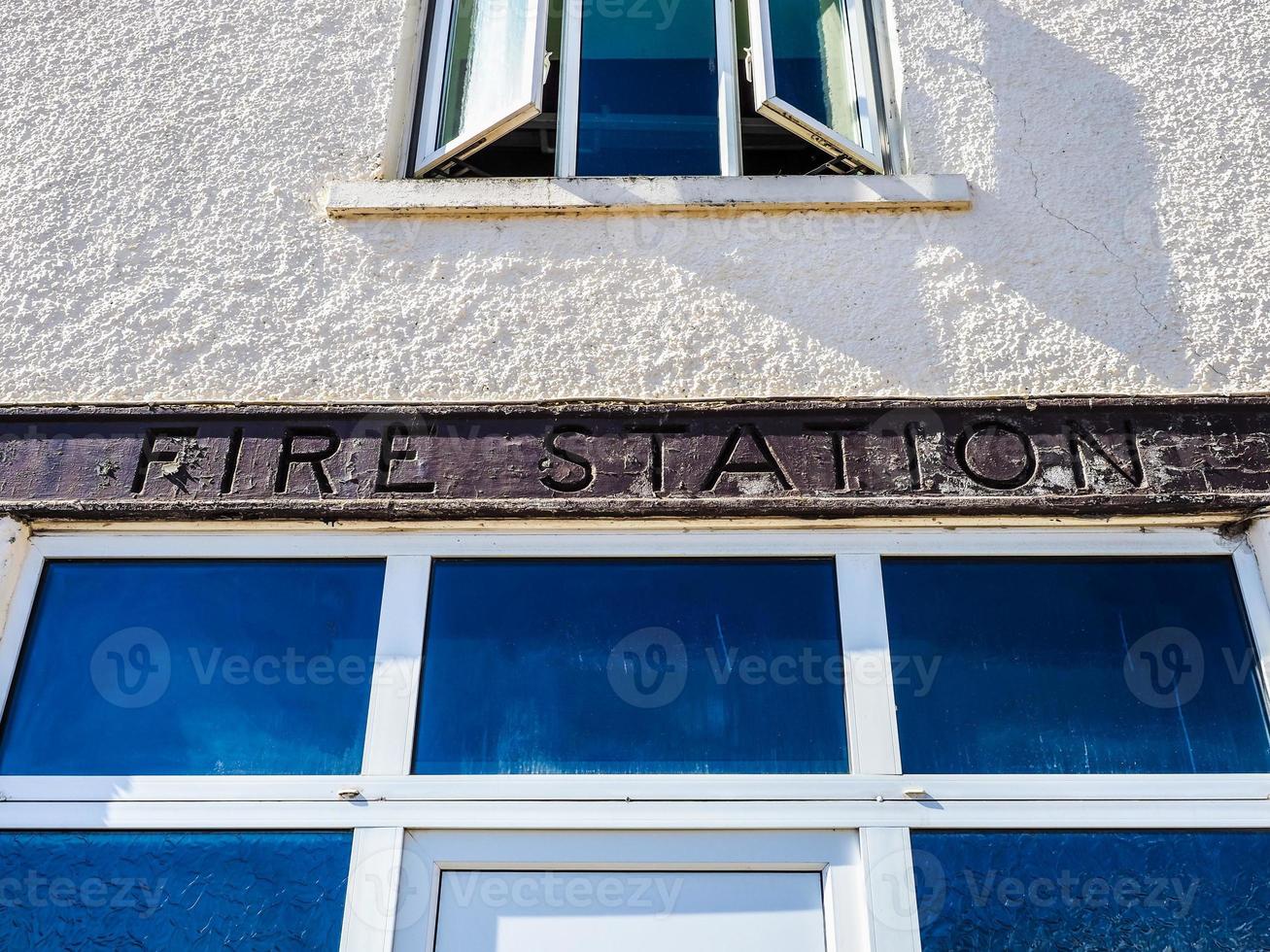 HDR Fire Station in Chepstow photo