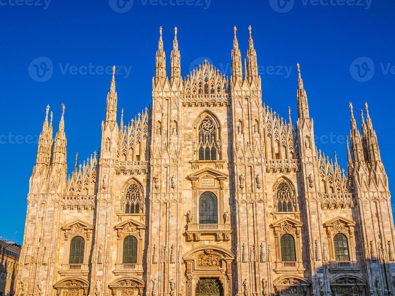 HDR Duomo di Milano Milan Cathedral photo