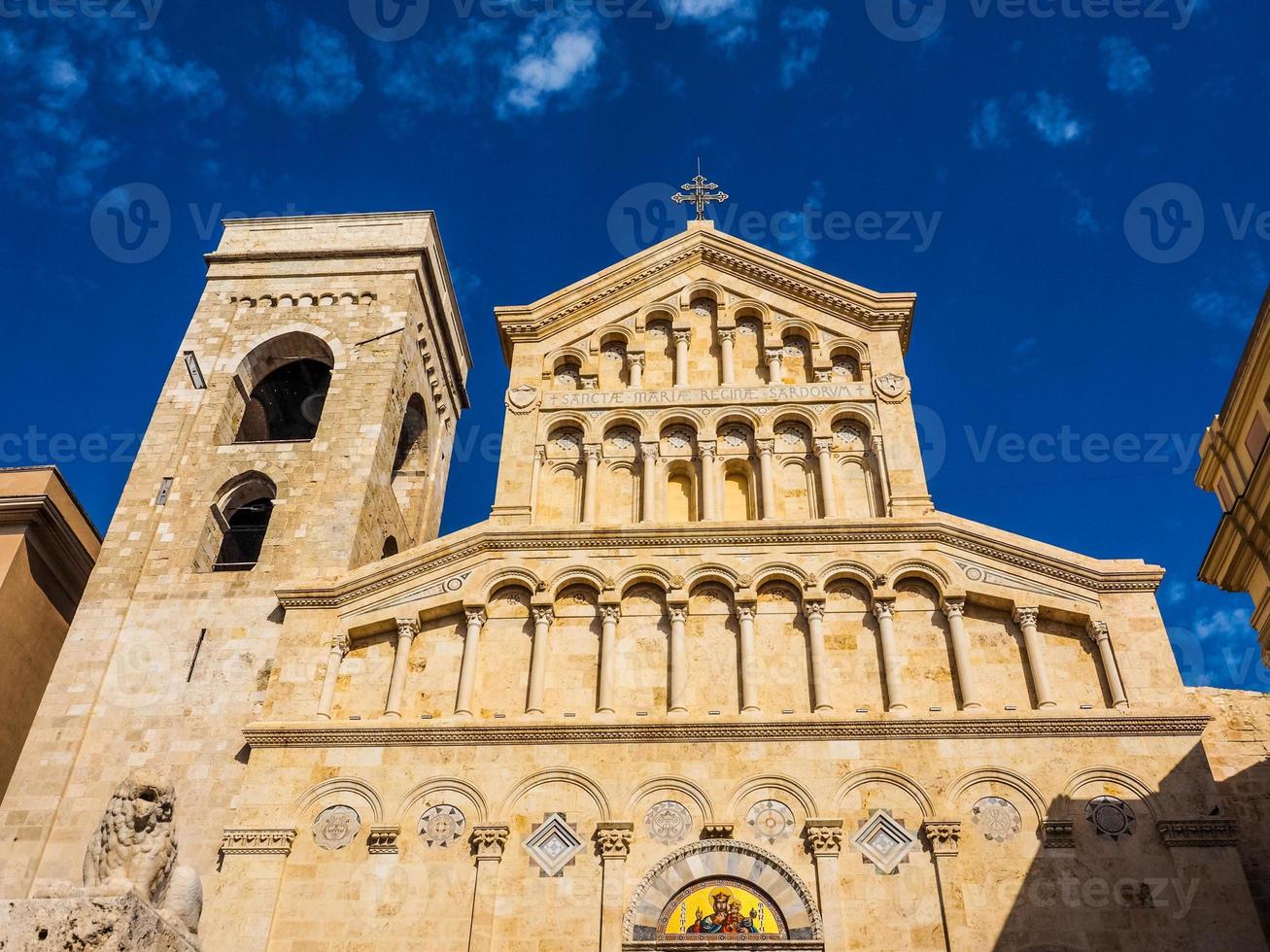 HDR Santa Maria cathedral in Cagliari photo