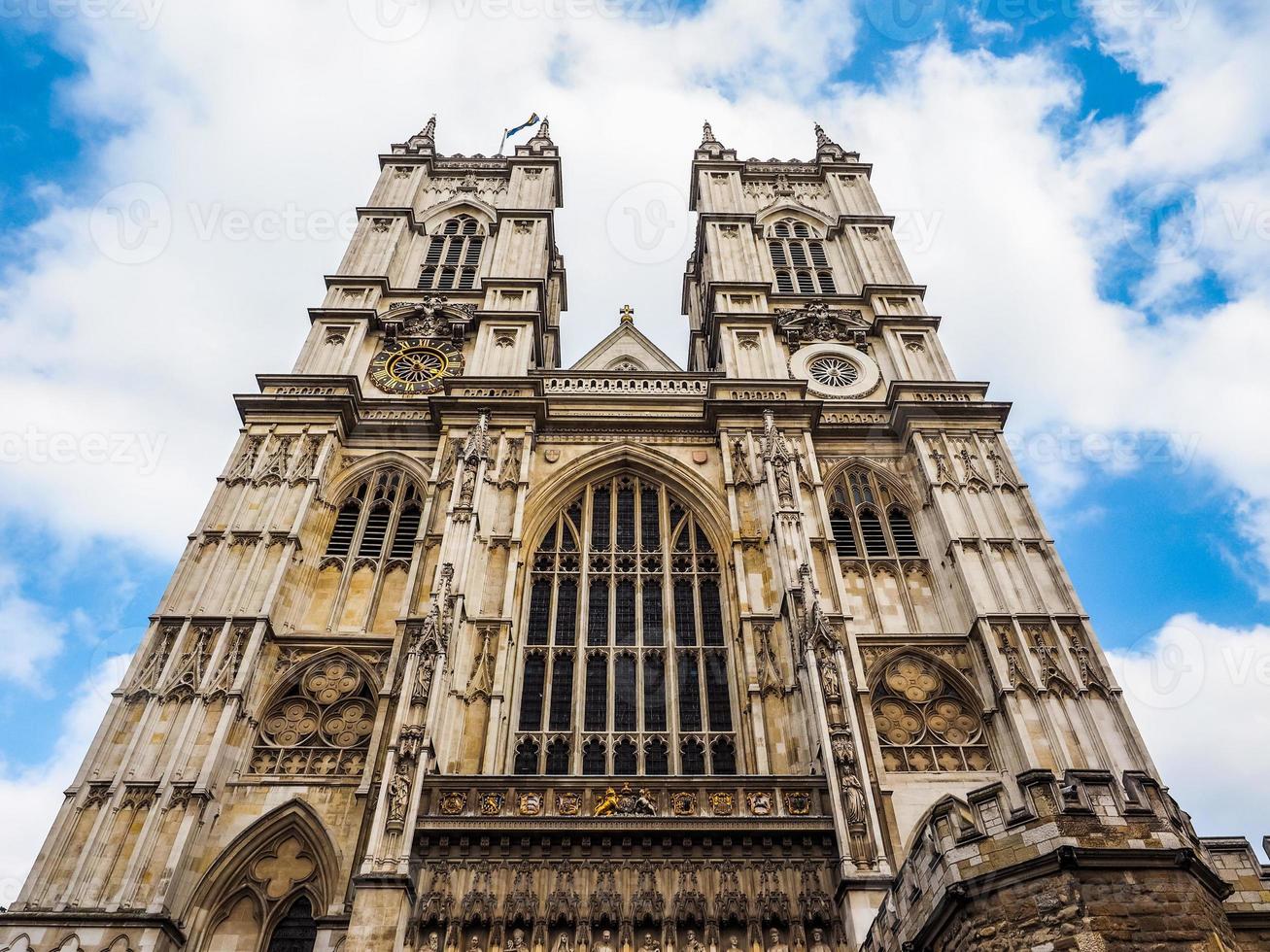 HDR Westminster Abbey church in London photo