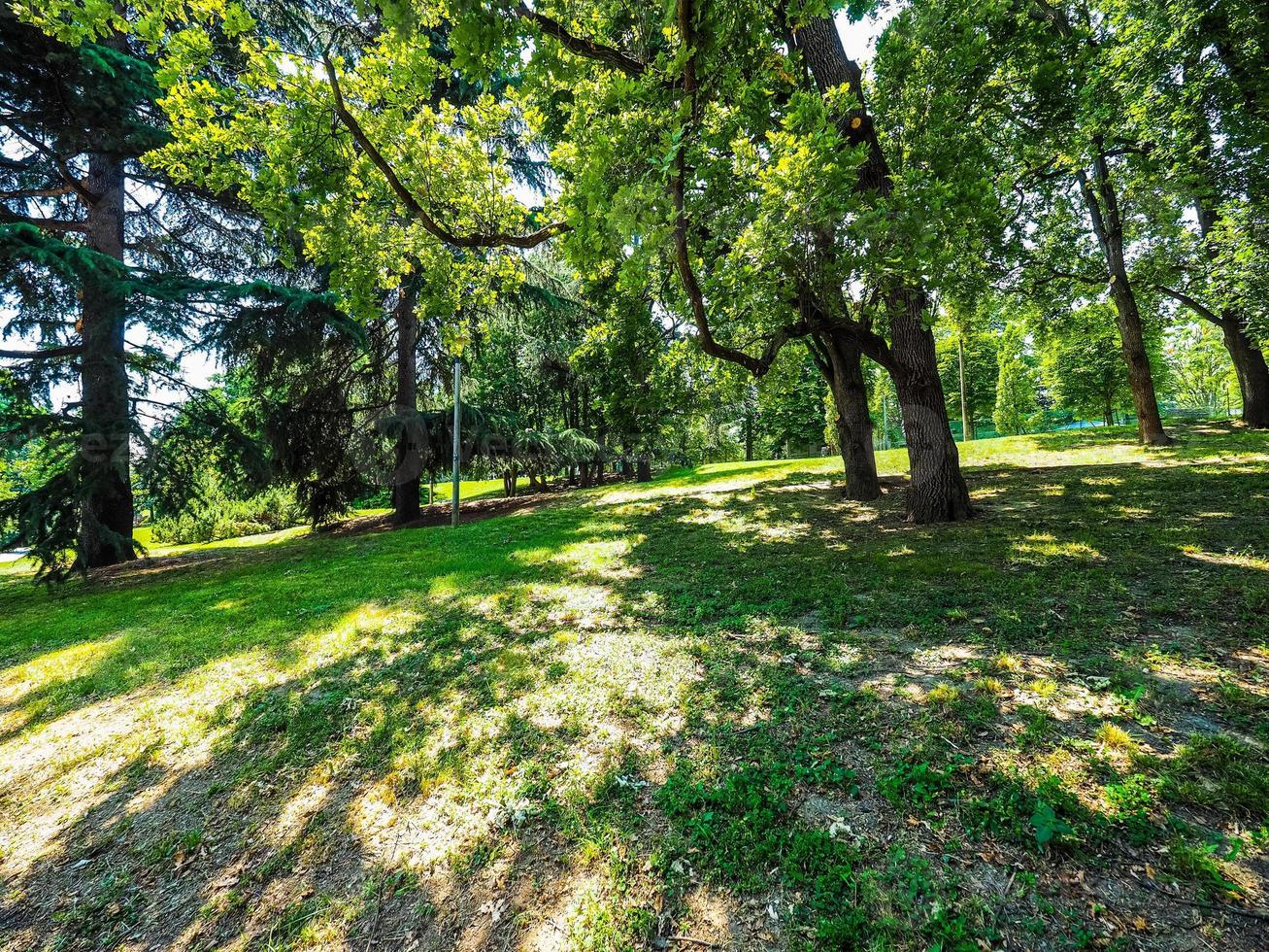 HDR Valentino park in Turin photo