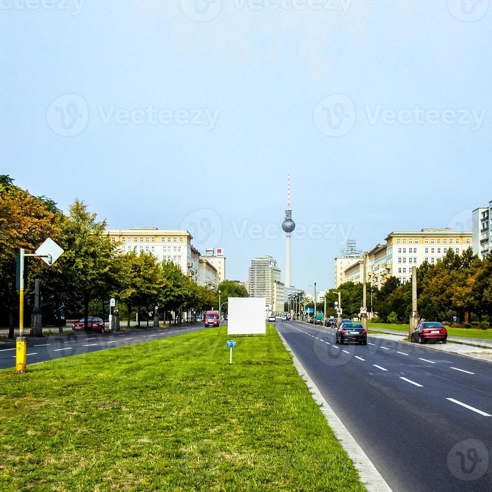 HDR Karl Marx Allee, East Berlin photo