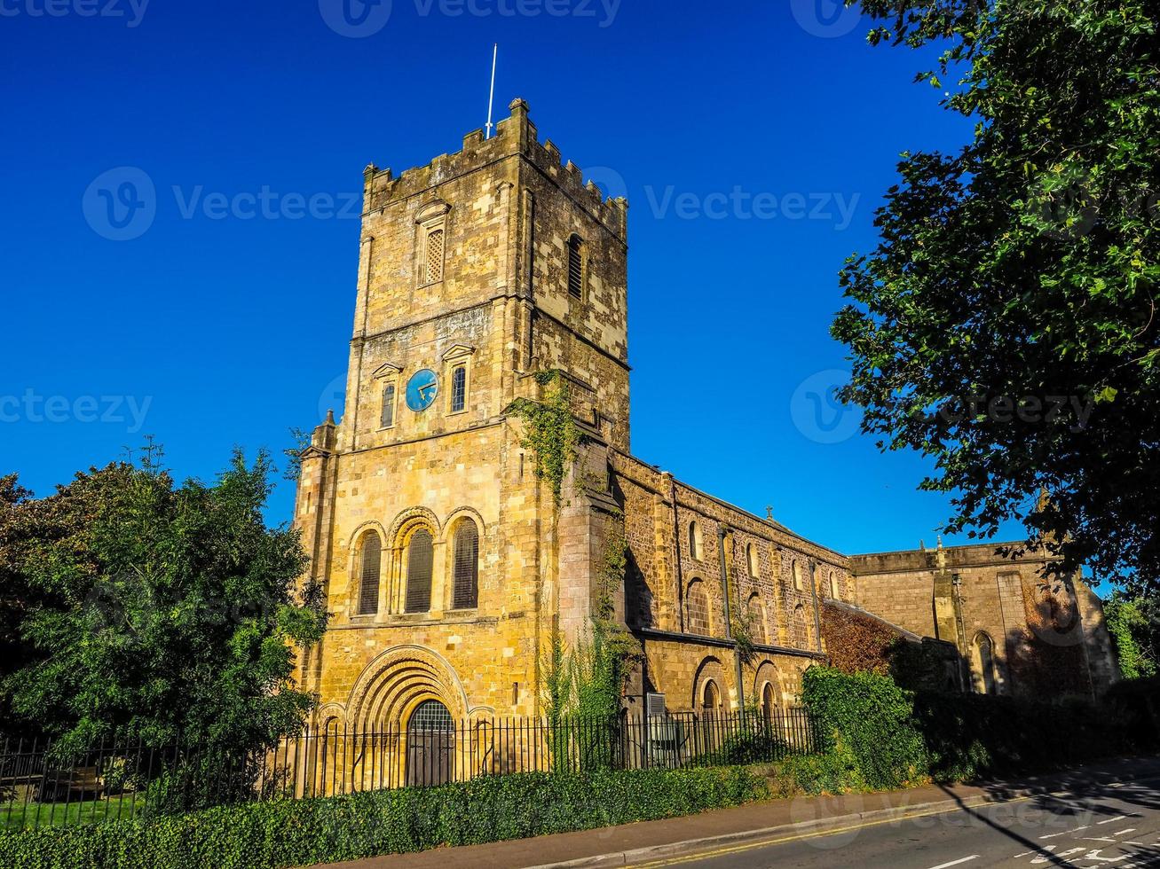 HDR St Mary Church in Chepstow photo