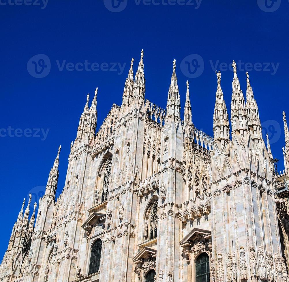 HDR Duomo di Milano Milan Cathedral photo