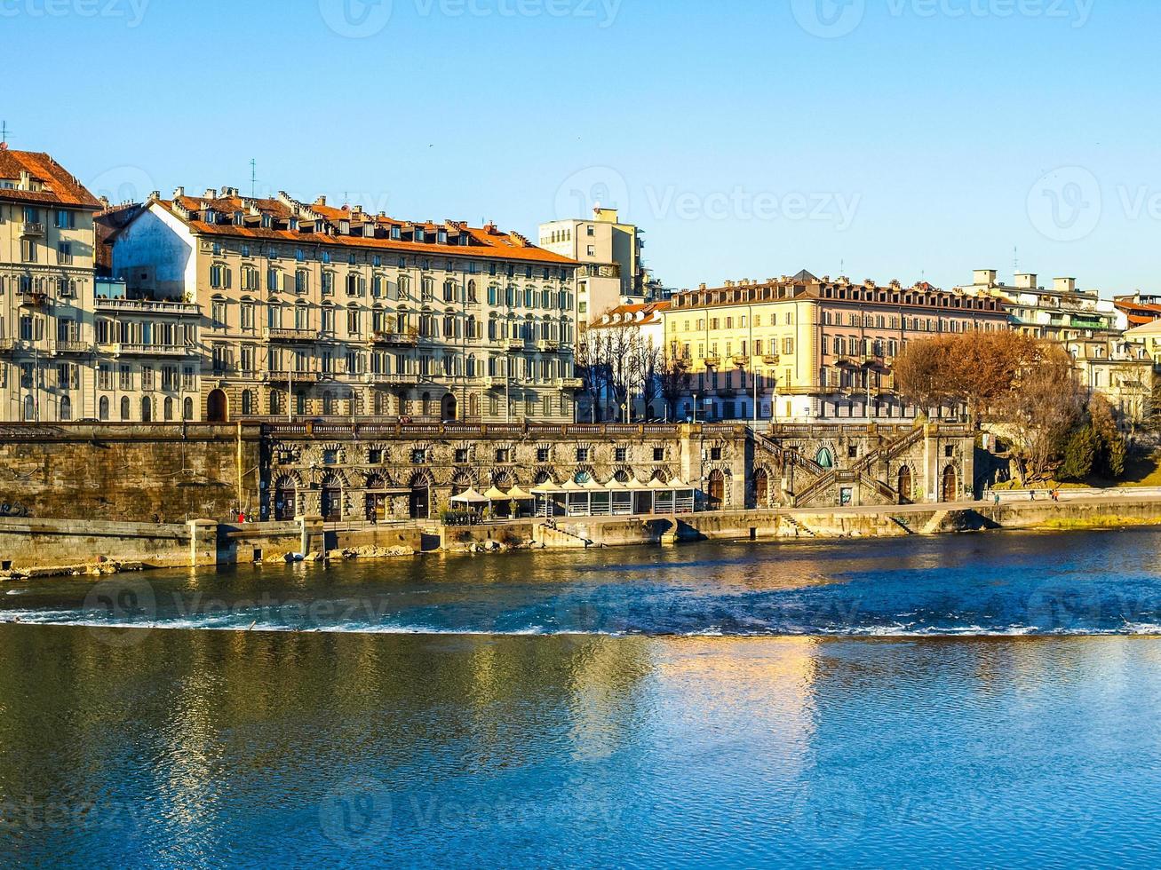 HDR Murazzi in Turin photo