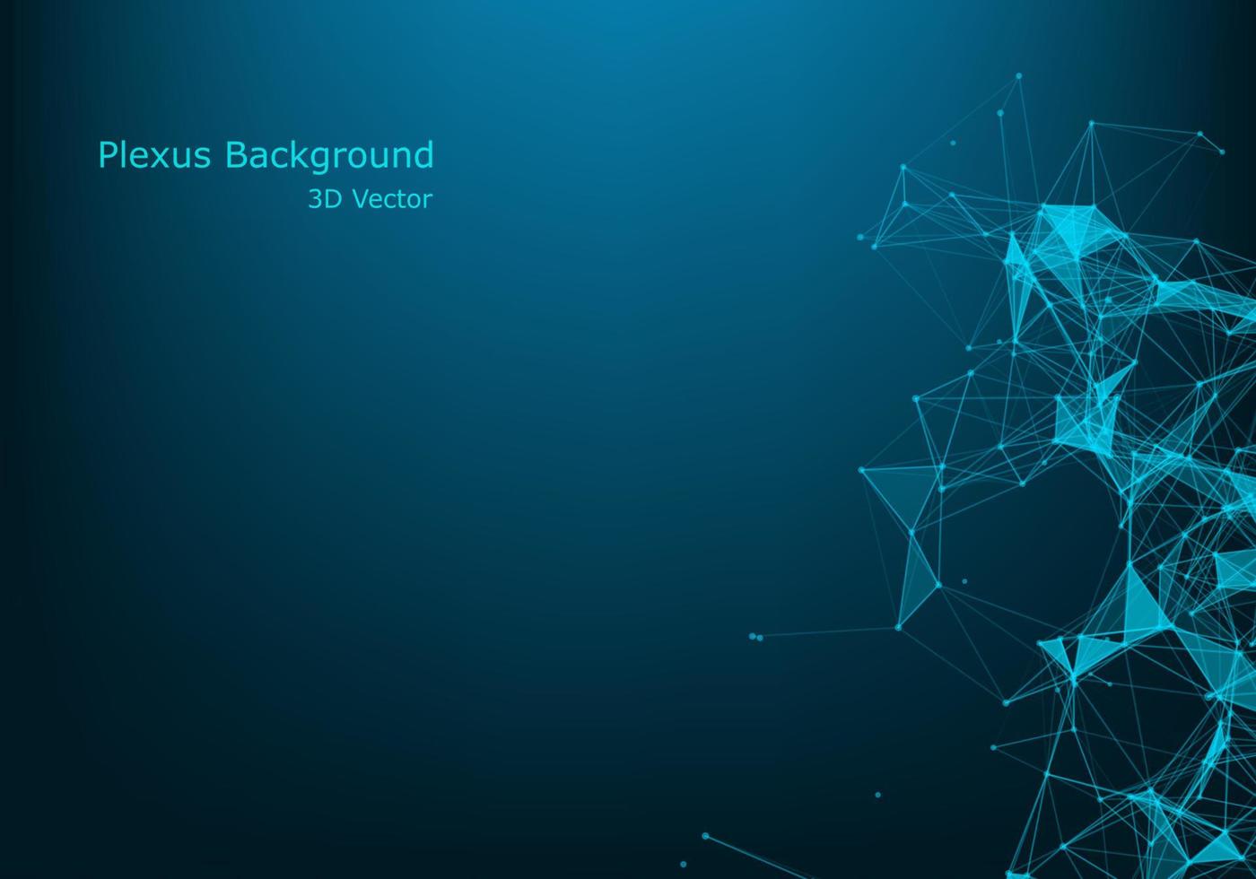 Global network connections with points and lines. Wireframe background. Abstract connection structure. Polygonal space background. Vector illustration