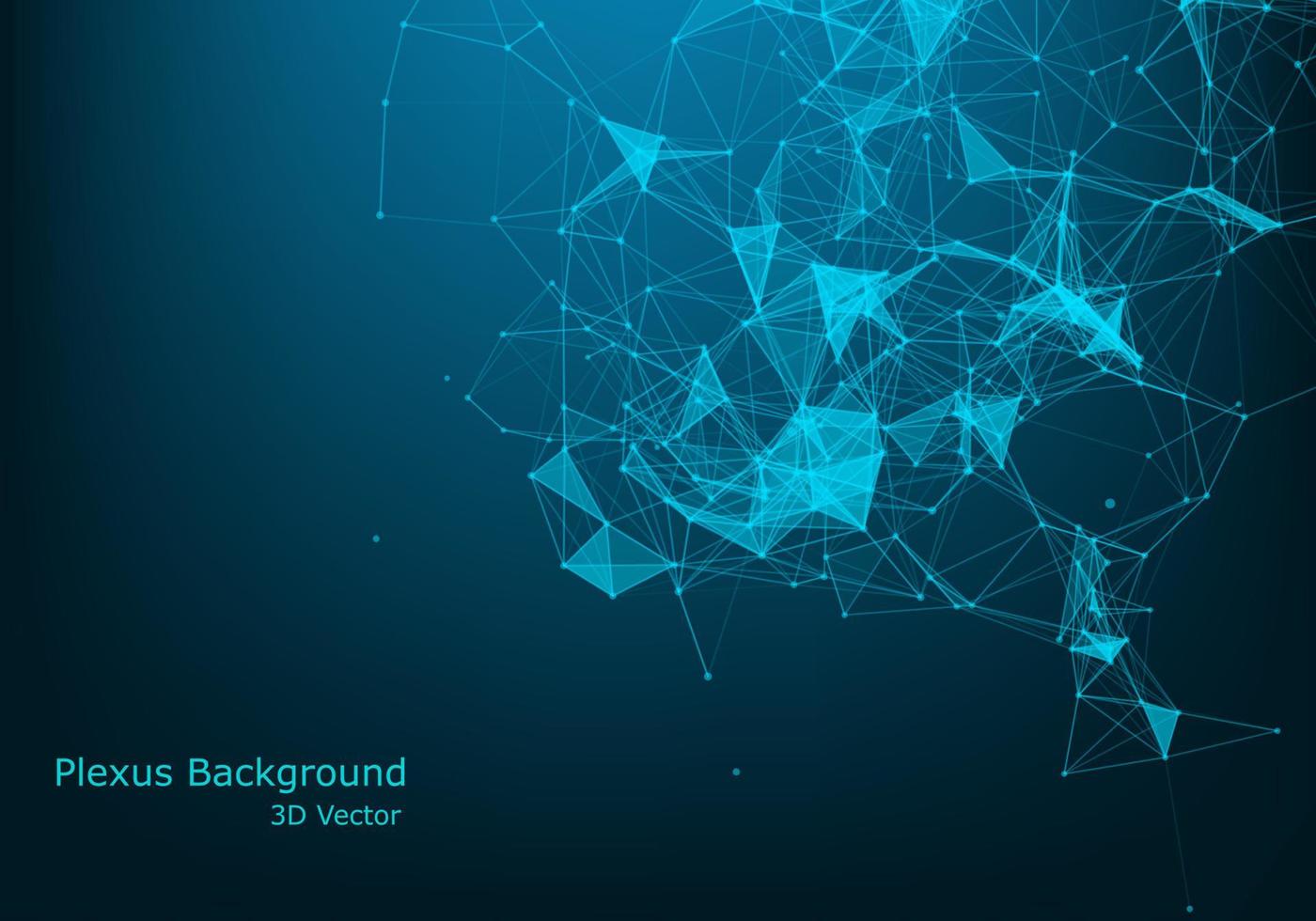 Plexus connections background. Vector eps10. Can be used as communications or technology, science concepts.