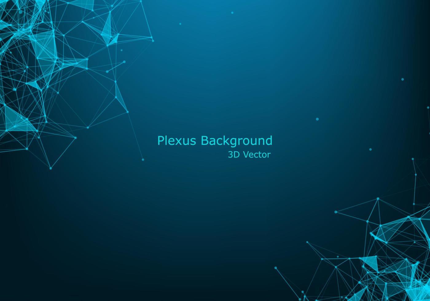 Network connection dots and lines. Technology background. Plexus. Big data background. vector