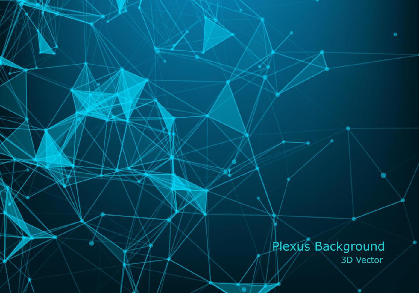 Abstract 3d technology futuristic geometrical and science neon background. Plexus digital wallpaper. Business concept. Medical structure and artificial intelligence vector