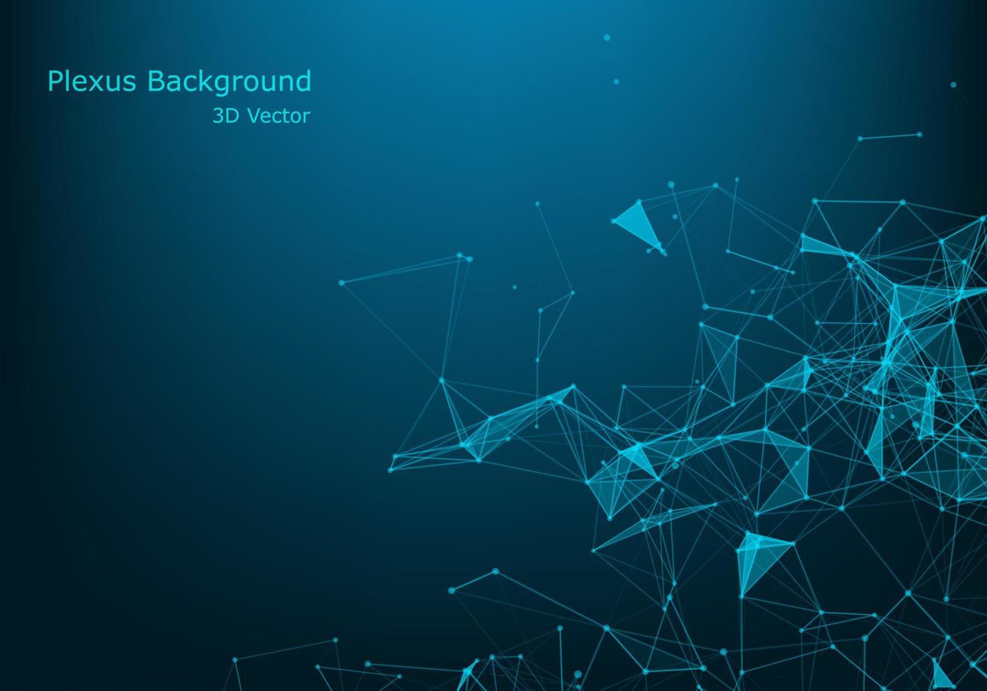 Geometric connected line and dots. Simple technology graphic background. Vector banner design.