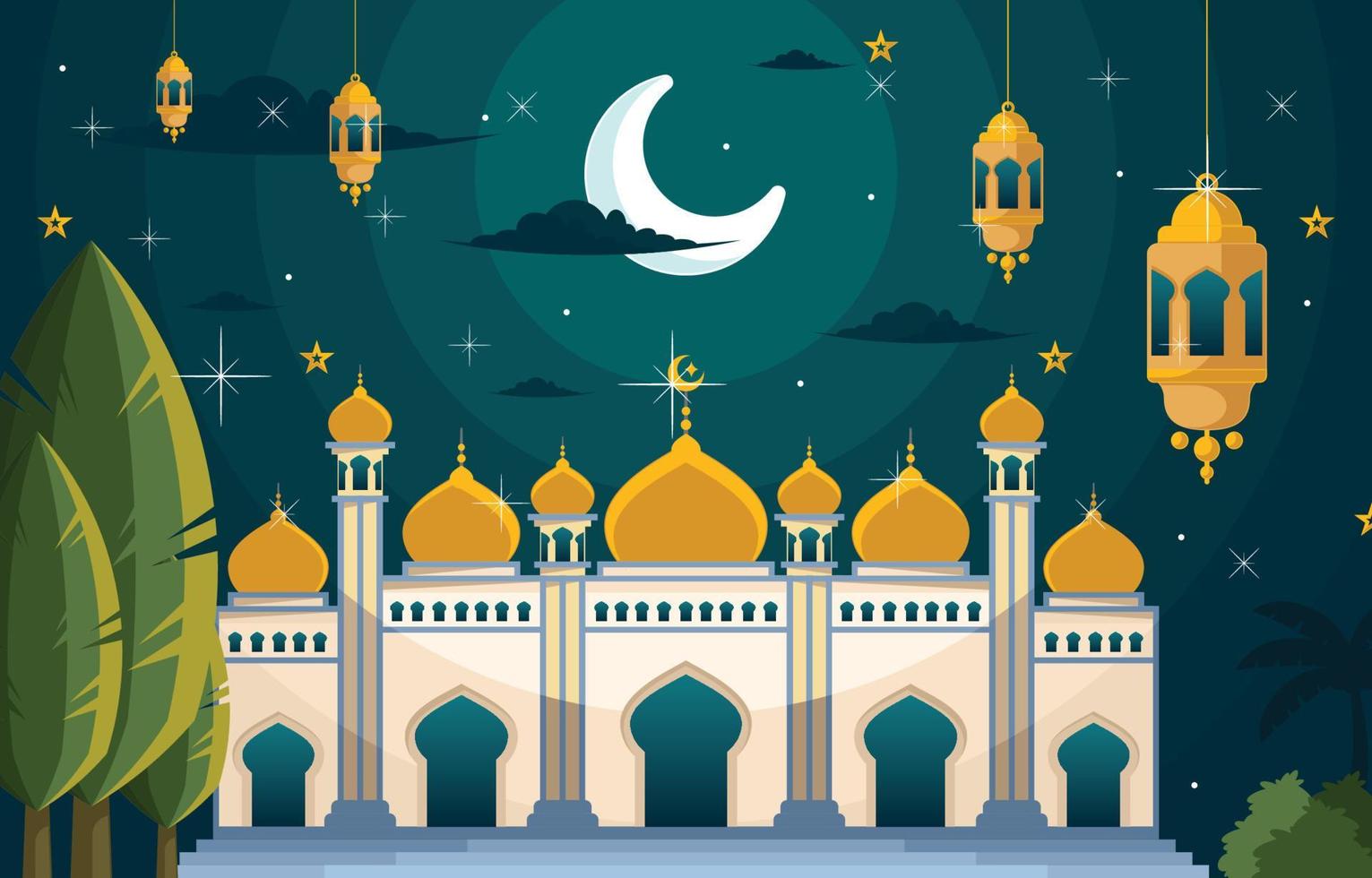 Eid Mubarak Background vector