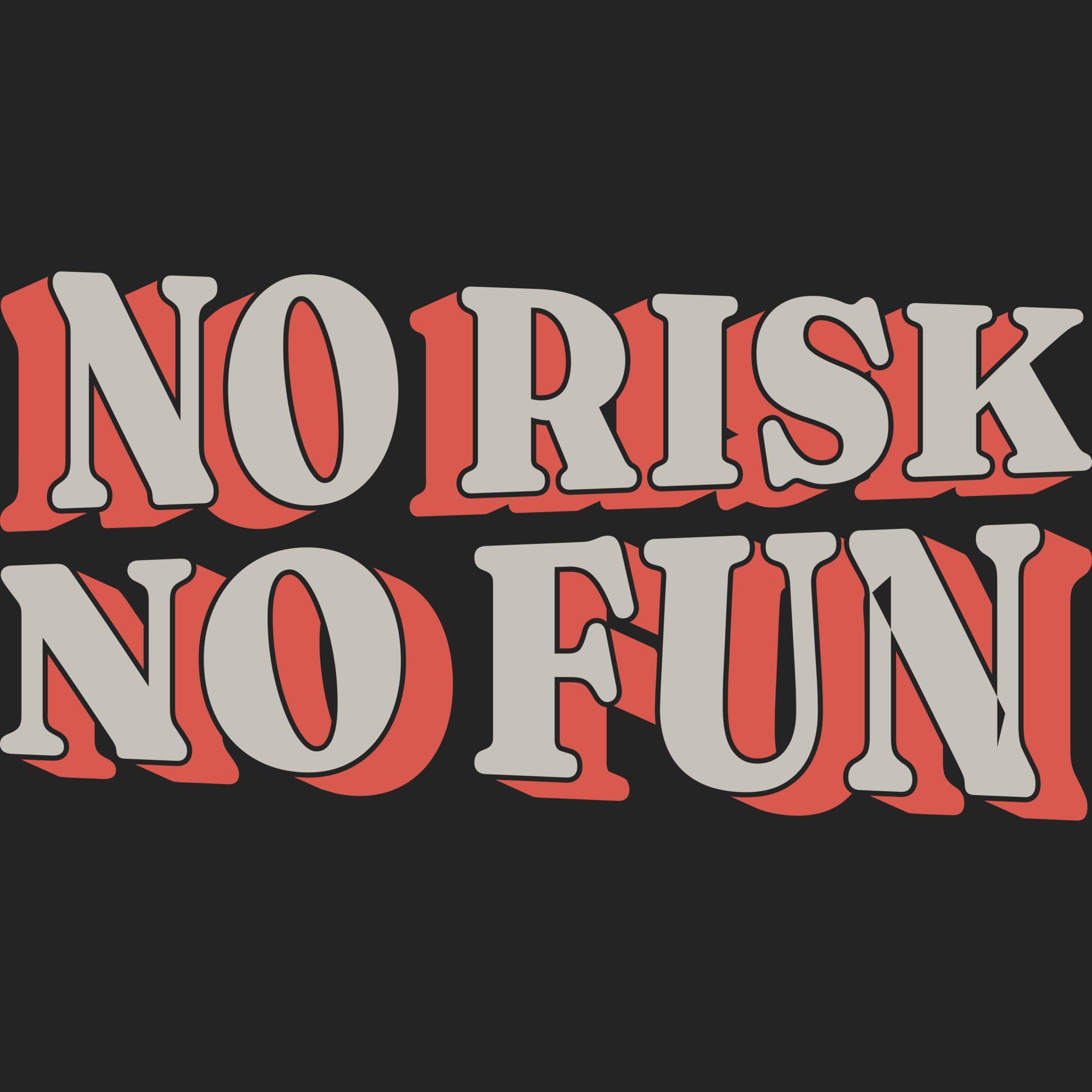 No Risk No Fun Motivation Typography Quote TShirt Design. 7456099 Vector Art at Vecteezy