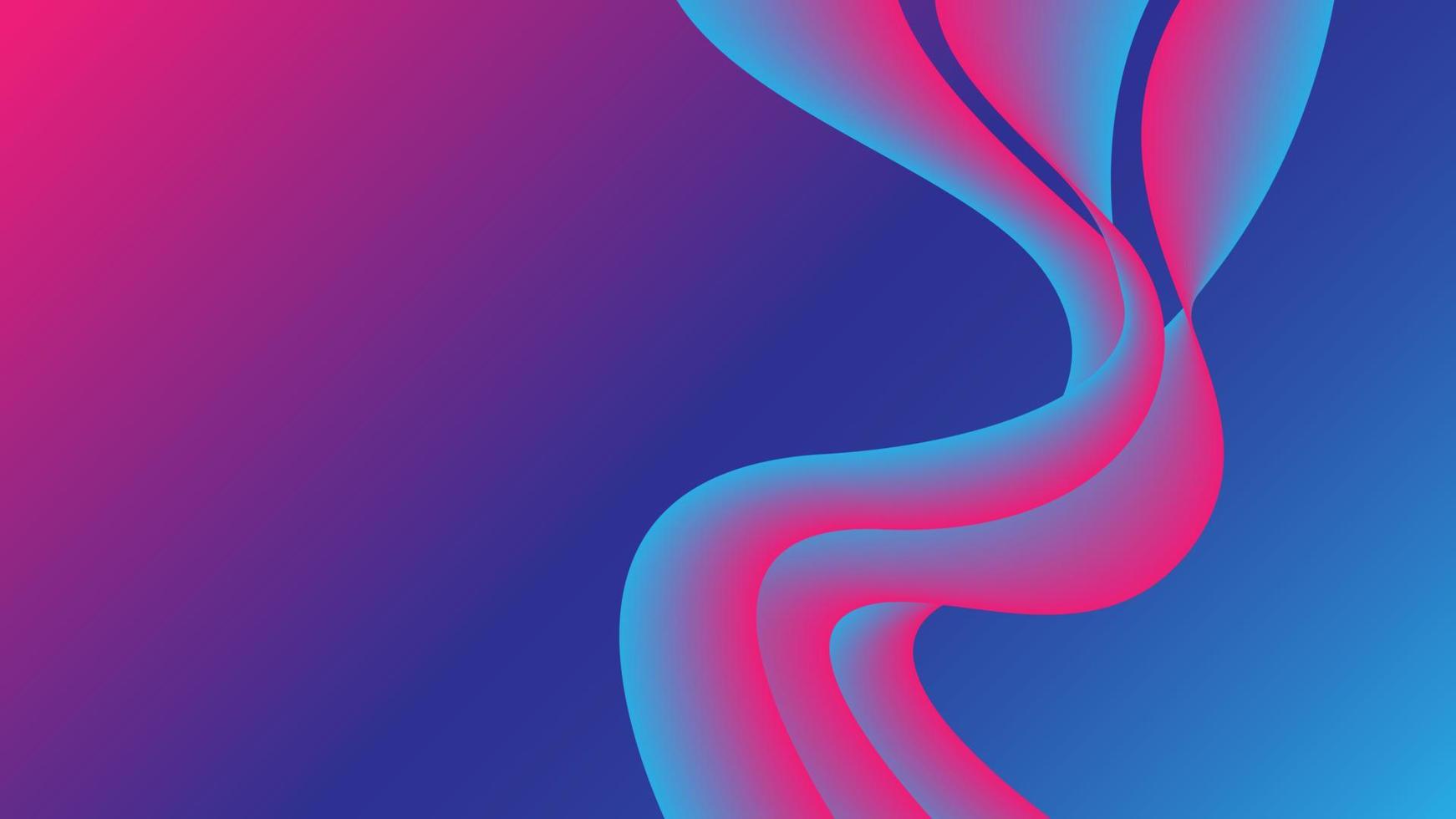 Modern abstract fluid gradient colorful background vector