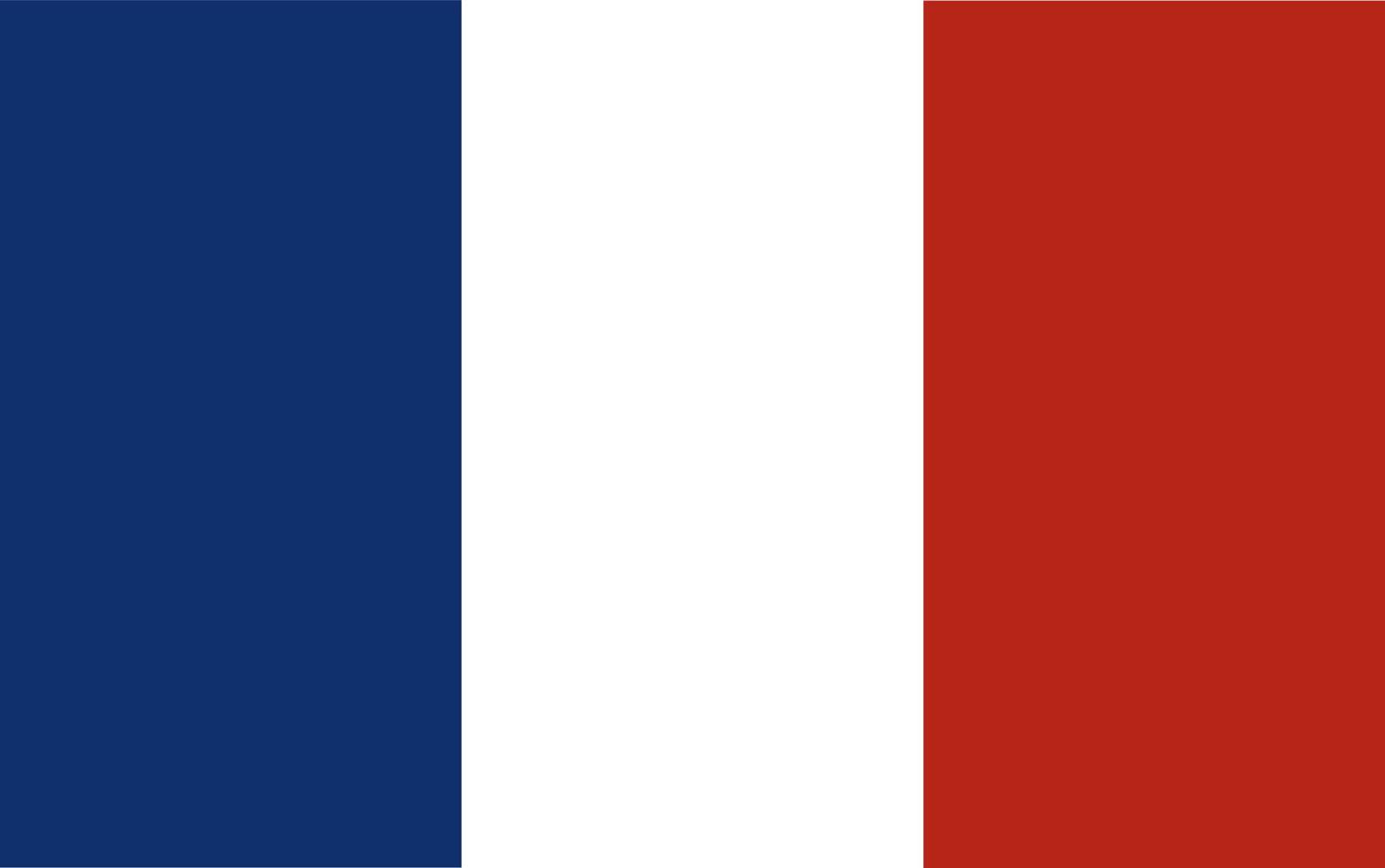 WebFlag of France.Official proportion  dimension and colors. Vector Illustration