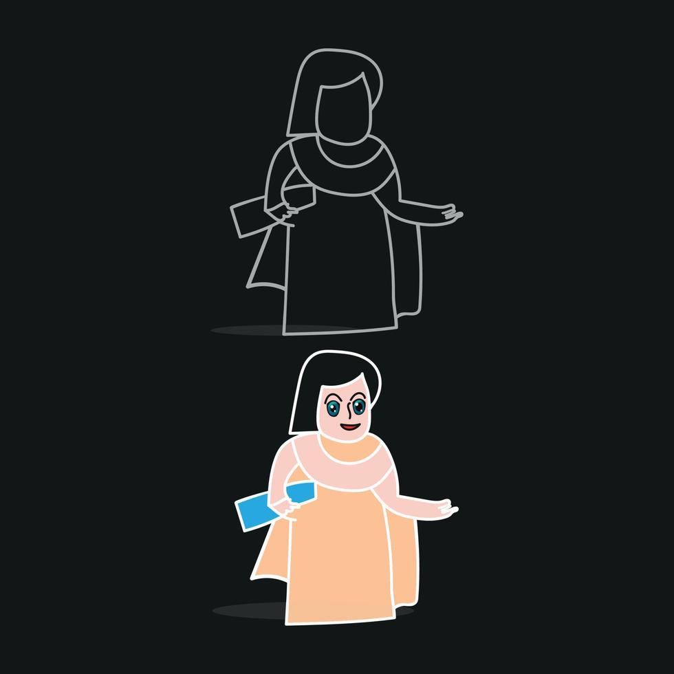 Multipurpose Cartoon illustration design vector