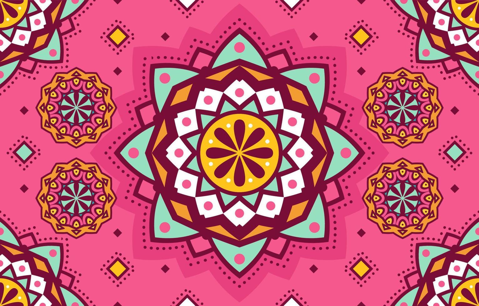 Mandala Seamless Background vector