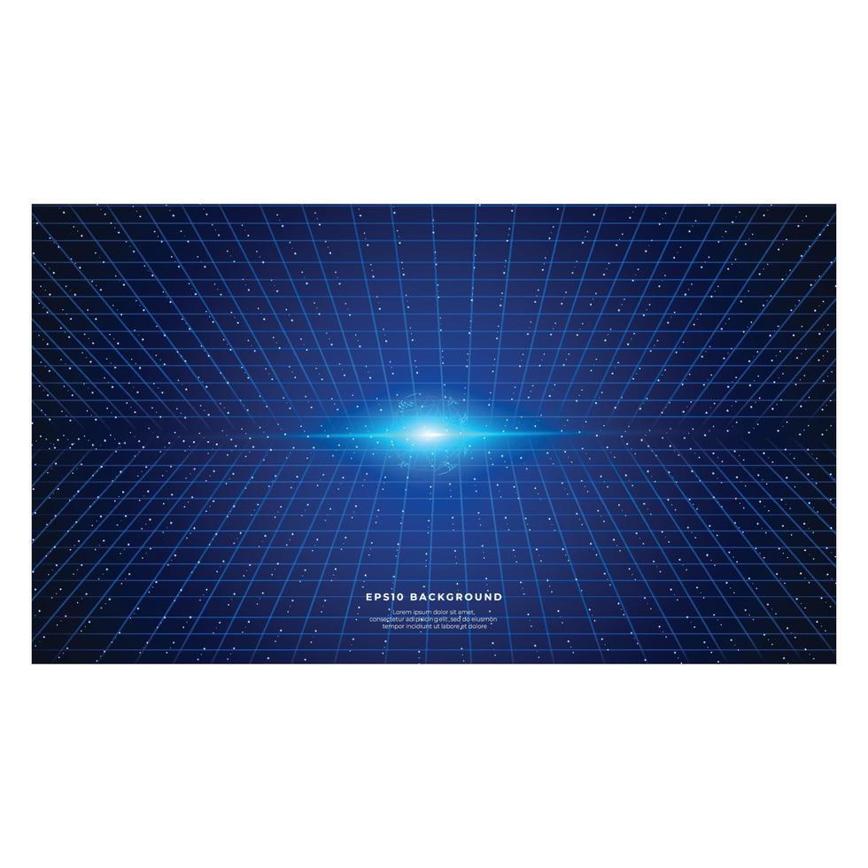 The abstract background of metaverse and big data vector