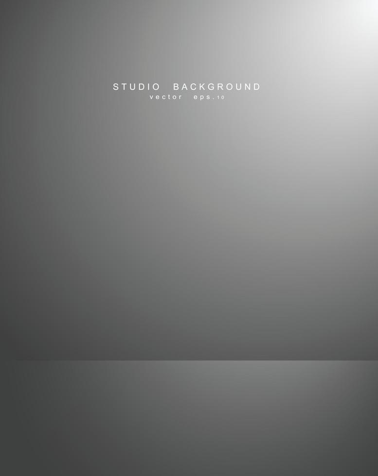 Studio room background vector