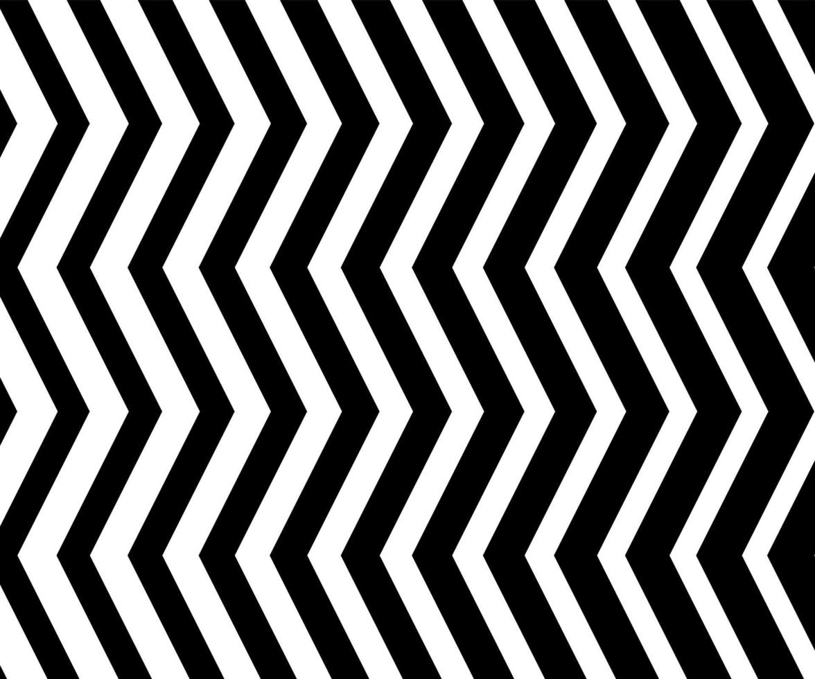 Black and white zigzag chevron pattern. Simple and modern vintage background. web design, greeting card, textile, Eps 10 vector illustration