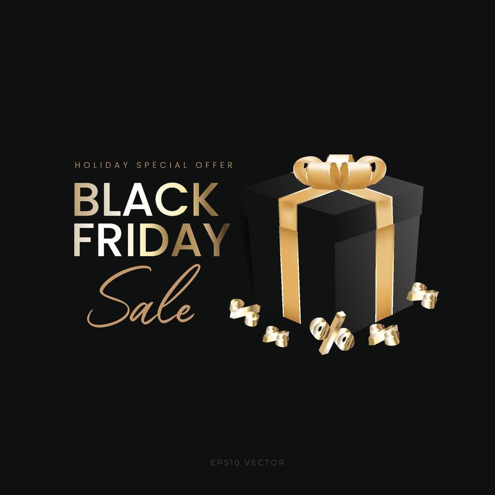 Golden Black Friday Banner and Background 7457578 Vector Art at Vecteezy