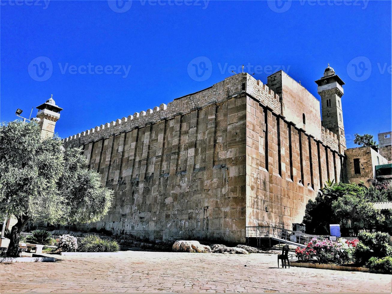 A view of the Tombs of the Patriarchs in Hebron photo