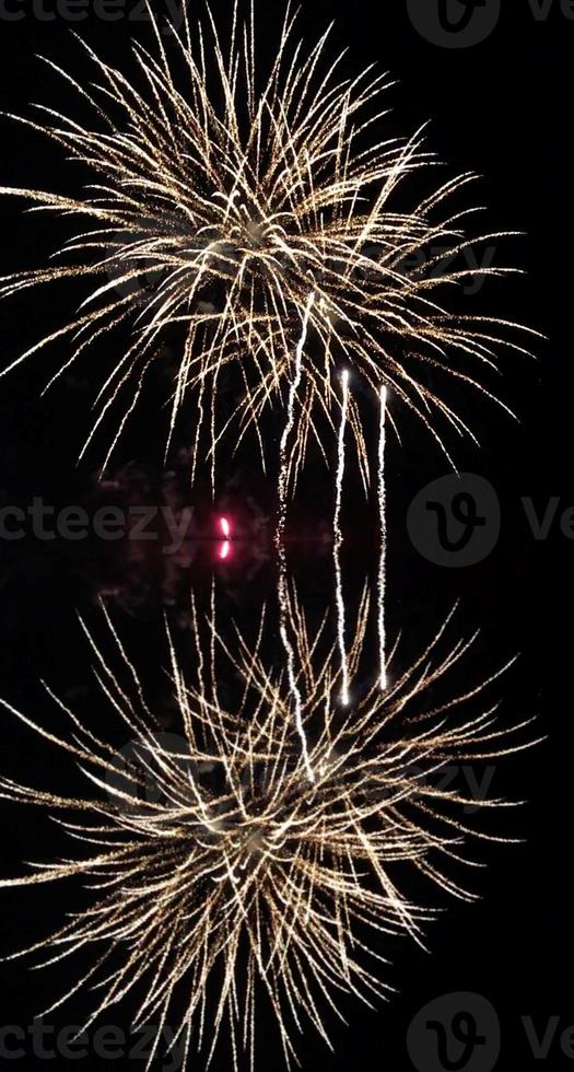A view of a Firework display photo