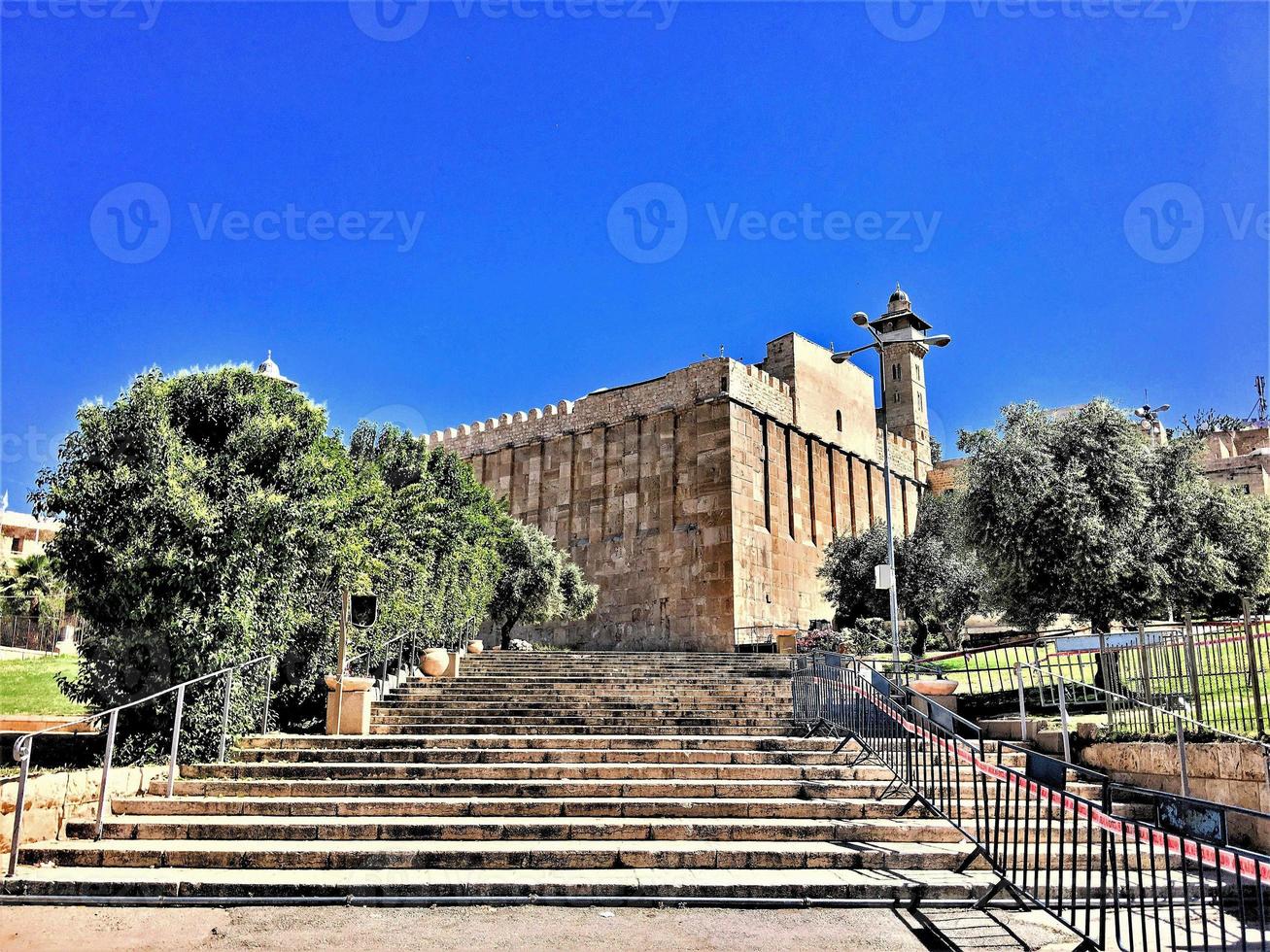 A view of the Tombs of the Patriarchs in Hebron photo