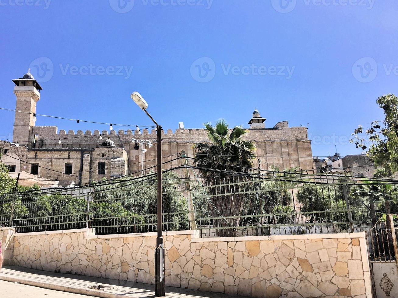 A view of the Tombs of the Patriarchs in Hebron photo