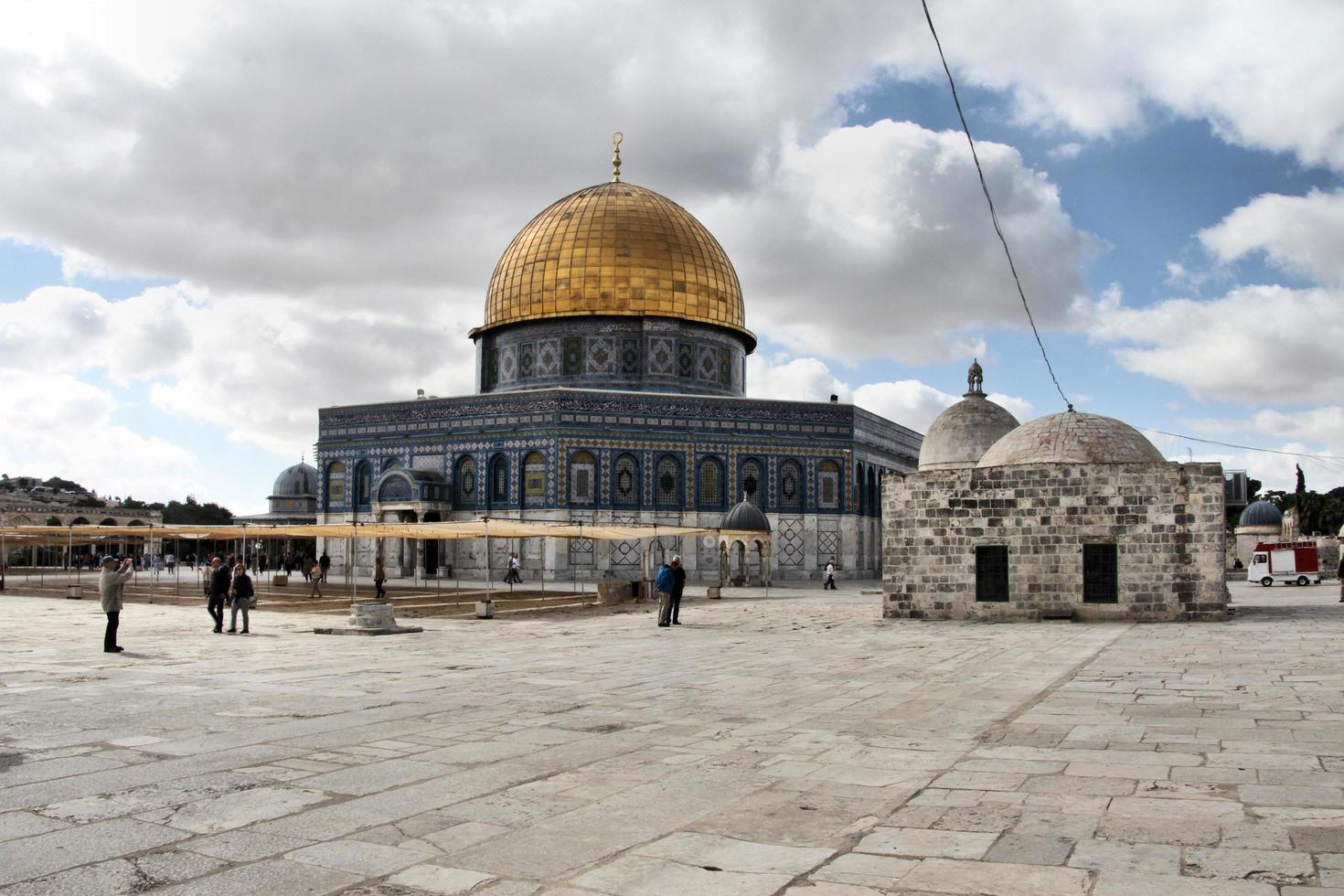 Jerusalem in Israel in May 2019. A view of the Dome of the Rock photo
