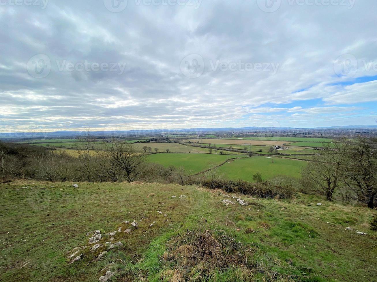 A view of the Shropshire Countryside at Haughmond Hill photo