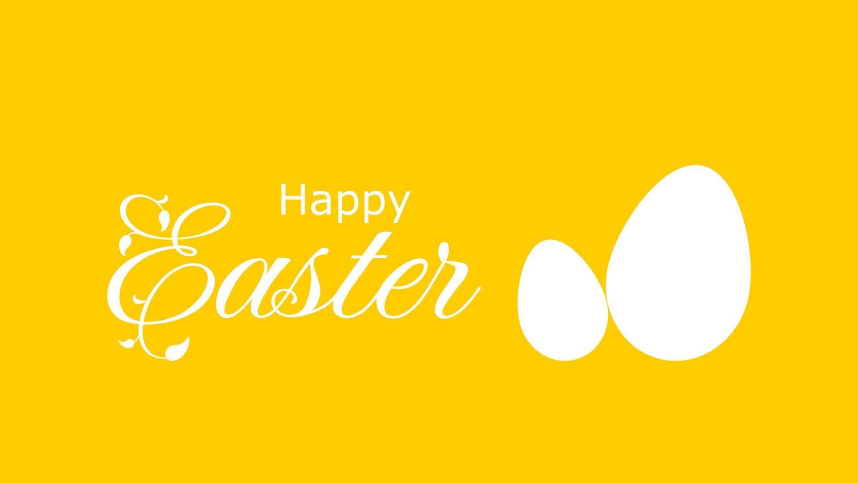 Happy Easter Day illustration. You can use this asset for background your content like as Worship, Poster, Template, Banner, Card, Social Media, Banner, Live Streaming, Presentation, Webinar anymore. vector