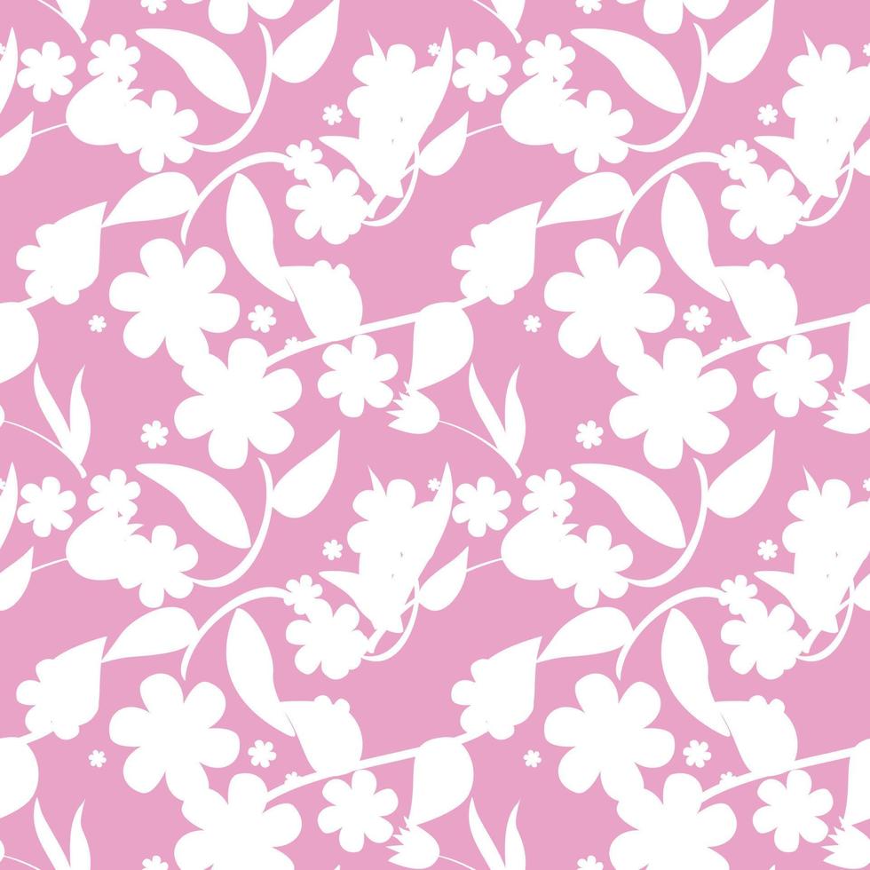Seamless Pattern With Floral Motifs able to print for cloths, tablecloths, blanket, shirts, dresses, posters, papers. vector