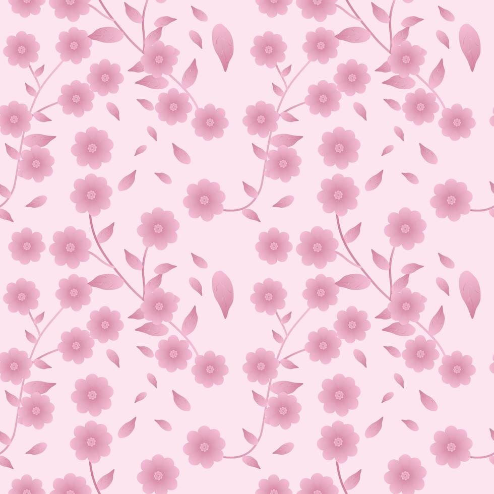 Seamless Pattern With Floral Motifs able to print for cloths, tablecloths, blanket, shirts, dresses, posters, papers. vector