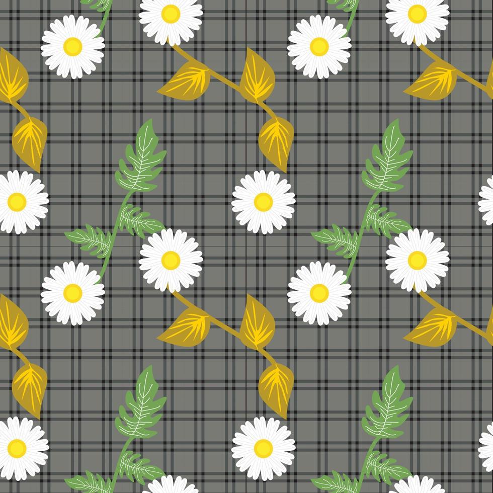 Seamless gingham Pattern. Vector illustrations. Texture from squares or rhombus for - tablecloths, blanket, plaid, cloths, shirts, textiles, dresses, paper, posters.