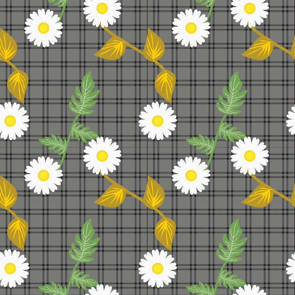 Seamless gingham Pattern. Vector illustrations. Texture from squares or rhombus for - tablecloths, blanket, plaid, cloths, shirts, textiles, dresses, paper, posters.