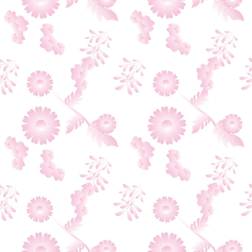 Seamless Pattern With Floral Motifs able to print for cloths, tablecloths, blanket, shirts, dresses, posters, papers. vector