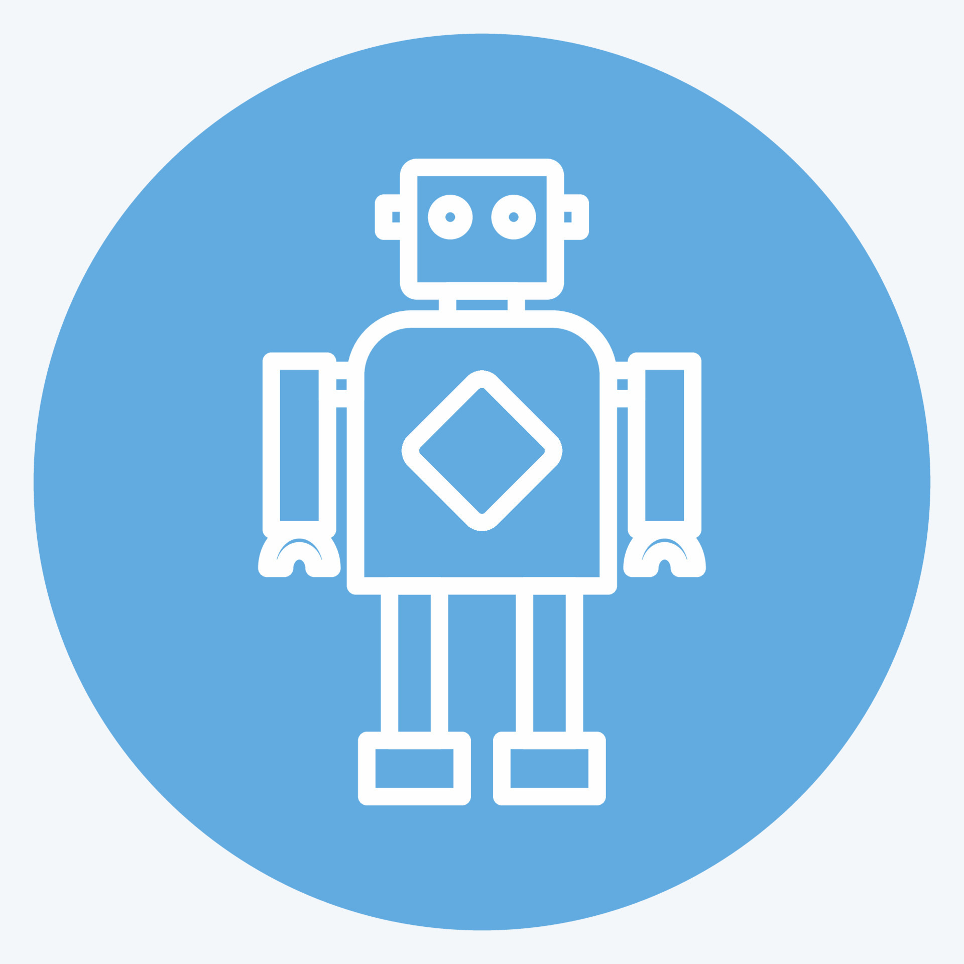 Icon Robotics. suitable for data analytics symbol. blue eyes style. simple  design editable. design template vector. simple symbol illustration 7460939  Vector Art at Vecteezy