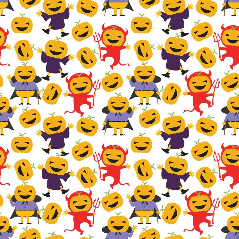 cute animal cartoon pattern vector