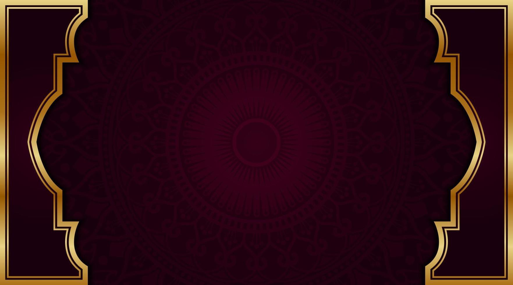 luxury background, with mandala ornaments vector