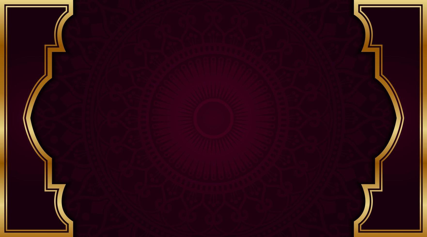 luxury background, with mandala ornaments vector