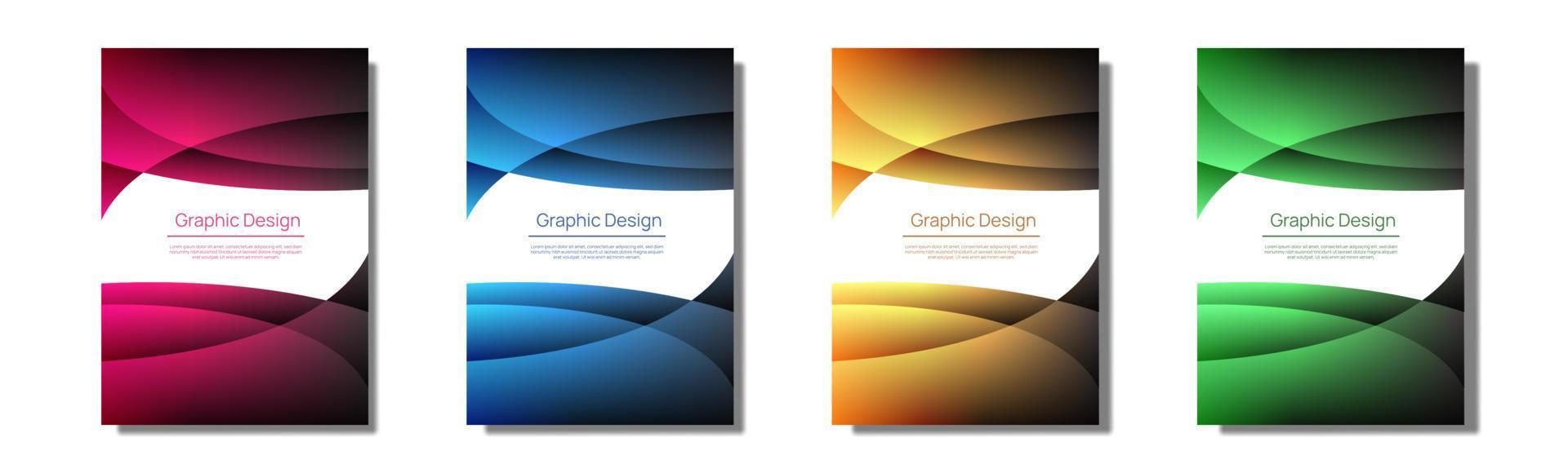cover background, fracture shape gradation vector
